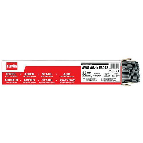 Electrodes rutiles Ø 2 mm - Agecom diffusion