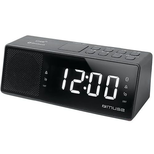 Radio-réveil double alarme MUSE - M172BT