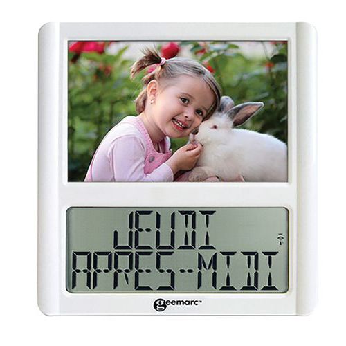 Horloge cadre photo