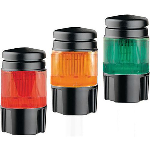 Colonne lumineuse à leds multicouleurs - Rouge, orange et vert Colonne lumineuse à leds multicouleurs - Rouge, orange et vert