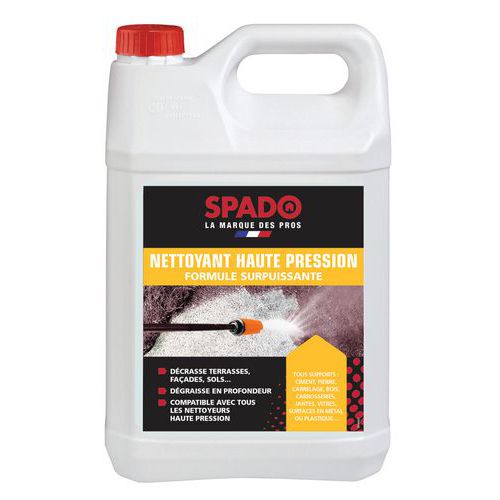 Spado nettoyant surpuissant pour nettoyeur haute pression 5L - 4 bidons