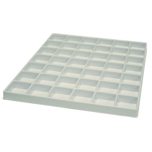 Grille alvéolée compartiments pour bloc