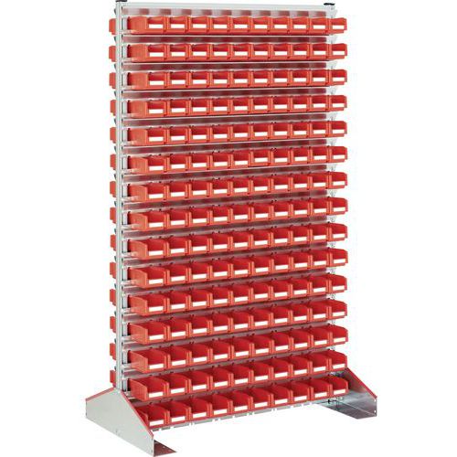 Rack fixe utilisation double face - Bac à bec série SK - Bito