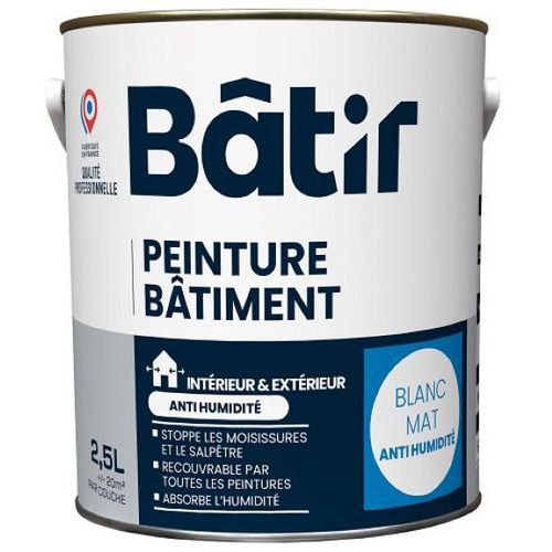 Peinture anti-humidité intérieur/extérieur - Batir