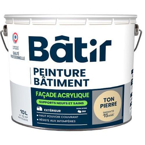 Peinture façade acrylique - Batir