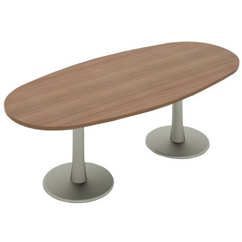 Table de réunion ovale 200 x 110 cm Foska Quadrifoglio Table de réunion ovale 200 x 110 cm Foska Quadrifoglio