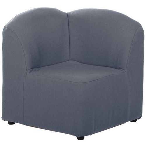 Chauffeuse accueil Bowling tissu enduit PVC M2 déhoussable - Manutan Expert