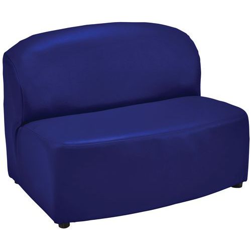 Chauffeuse accueil Bowling tissu 100% polyester déhoussable - Manutan Expert