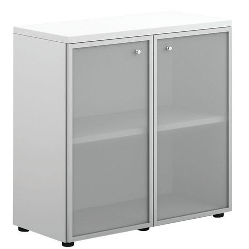 Armoire porte vitrée Naxos Quadrifoglio