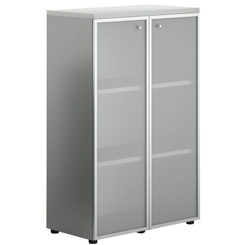 Armoire porte vitrée Naxos Quadrifoglio