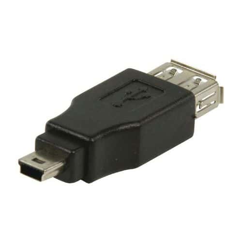 Adaptateur USB A femelle vers Mini USB