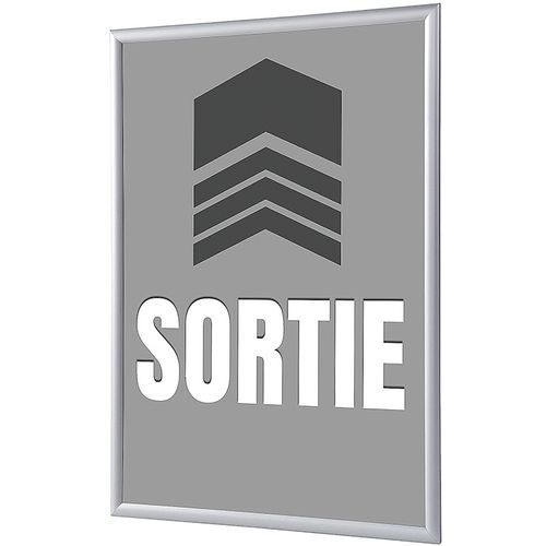 Cadre complet Clic-clac Sortie - Français - Showdown Displays