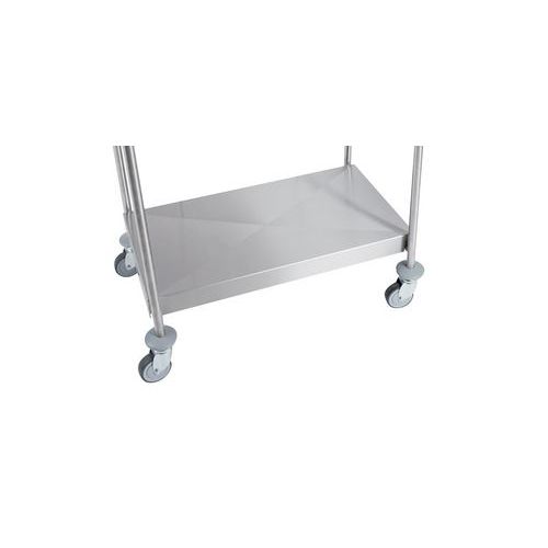 Tablette inférieure pour chariot Hygicar III 1, 2 ou 3 sacs-Sclessin Fonction Linge