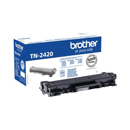 Toner noir haute capacité BROTHER 3000 pages (TN2420)