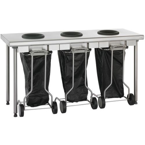 Table de pré-tri centrale Tournus Equipement