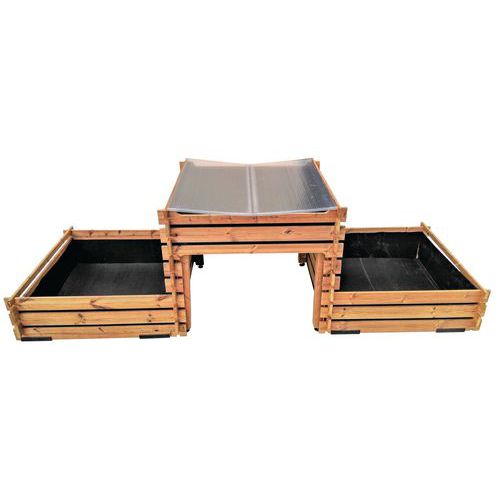Carré potager Bio carré avec modules Carre Serre