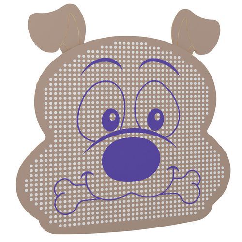 Claustra Acoustique mural Kids modèle chien Bessiere