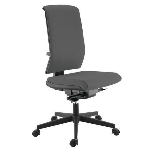 Chaise de bureau haut dossier revêtement tissu M1 Tela Sokoa Chaise de bureau haut dossier revêtement tissu M1 Tela Sokoa