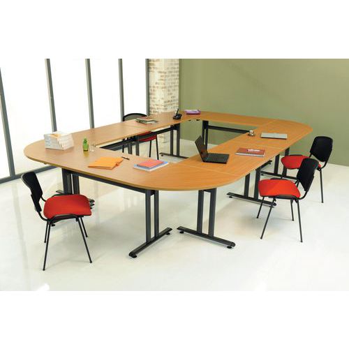 Angle 90° pour table de réunion Modula