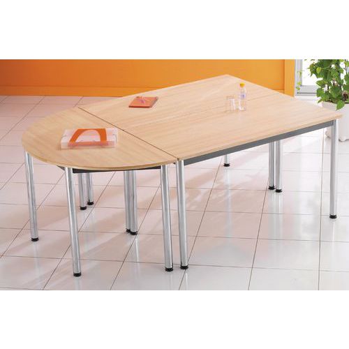 Table de réunion Soba plateau épaisseur 22 mm Table de réunion Soba plateau épaisseur 22 mm