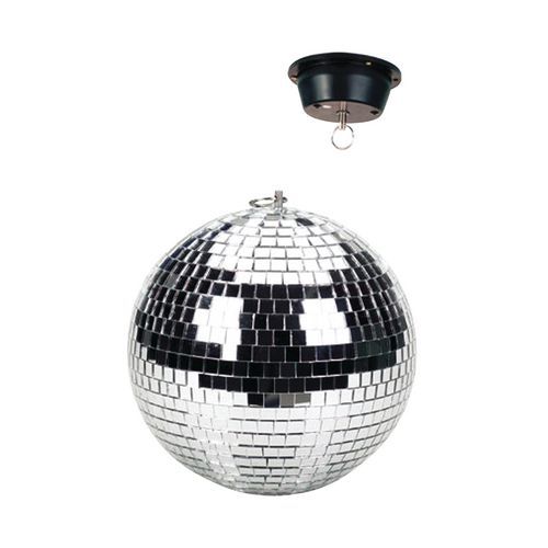 Boule à facettes 30 cm avec moteur