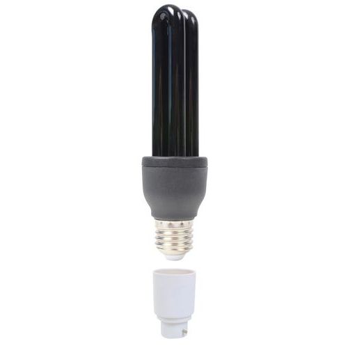 Lampe lumière noire 25 W E27 + adaptateur Beamz Lampe lumière noire 25 W E27 + adaptateur Beamz