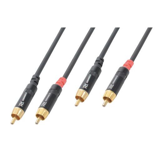 Cordon 2 x RCA mâle / 2 x RCA mâle