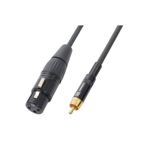 Cordon XLR femelle - RCA mâle 3 m Power Dynamics Cordon XLR femelle - RCA mâle 3 m Power Dynamics