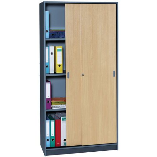 Armoire portes coulissantes couleur - Manutan Expert