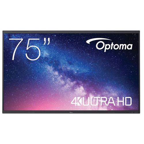 Ecran Numérique Interactif 4K Creative Touch série 5 Gen 3 - Optoma