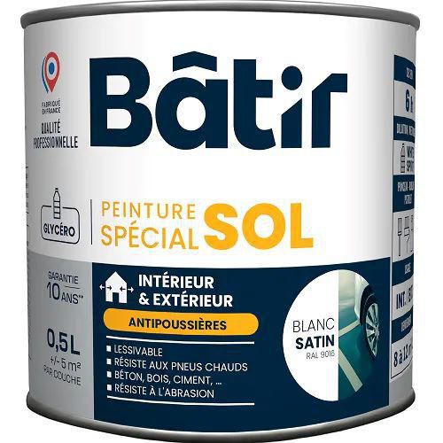Peinture spéciale sols techniques - Batir