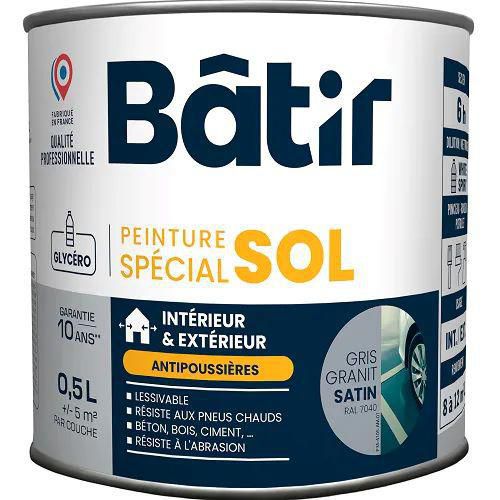 Peinture spéciale sols techniques - Batir