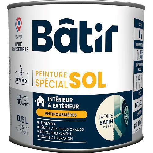 Peinture spéciale sols techniques - Batir