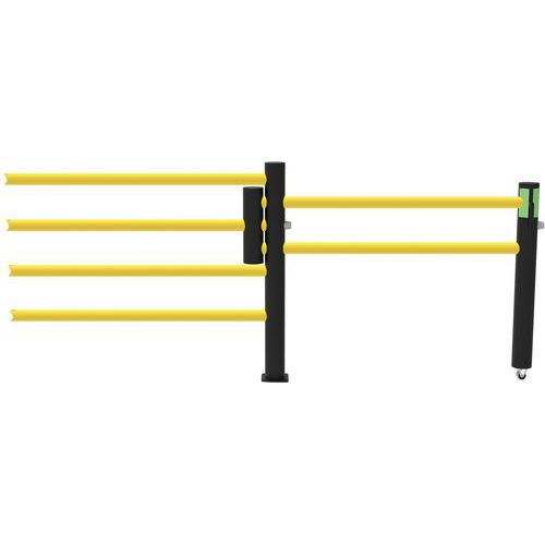 Porte coulissante flexible modulaire OSCAR - D-Flexx