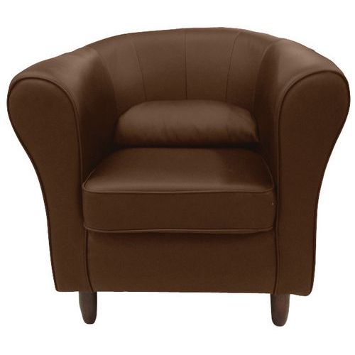 Fauteuil accueil Marta tissu polyester