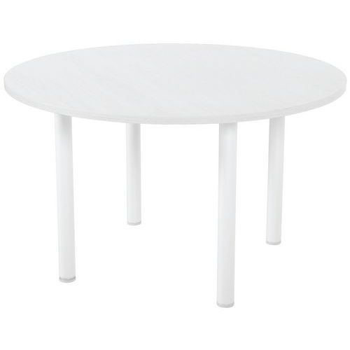 Table de réunion Azari ronde 4 pieds