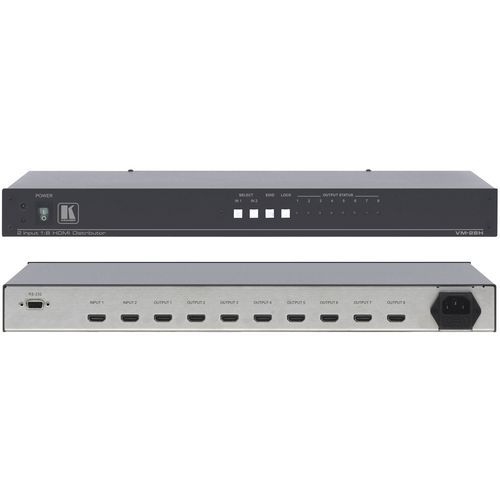 Sélecteur Distributeur Amplificateur HDMI 2x1:8