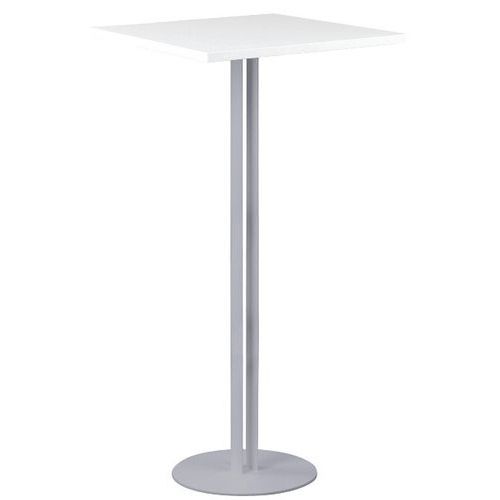 Mange-debout Roxane piètement 2 tubes 60x60 cm
