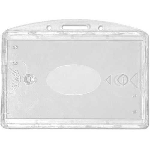 Porte-badge extraction facile pour 2 cartes - Lot de 100 - Sogedex