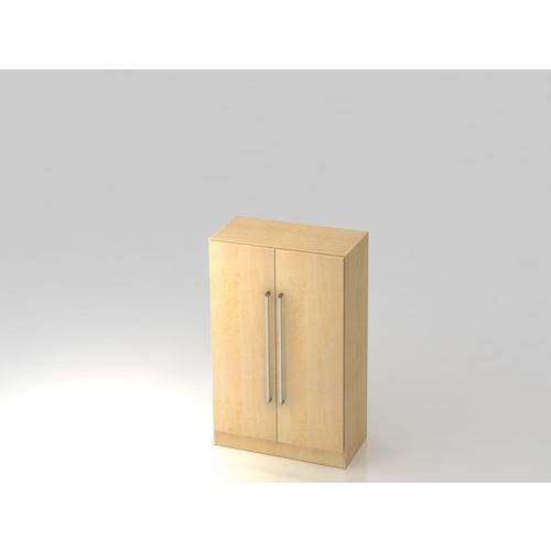 Armoire non verrouillable Solid-Poignée métal-3 niveaux-Hammerbacher