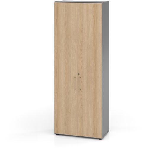 Armoire portes battantes à 6 étagères - Hammerbacher