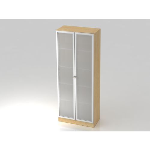 Armoire verrouillable à portes vitrées - 5 niveaux - Hammerbacher