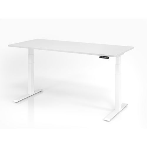 Bureau assis-debout série XDKB - 180x80 cm - Hammerbacher