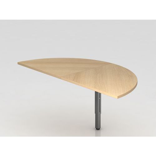 Extension de bureau 1/2 de cercle série R - Hammerbacher
