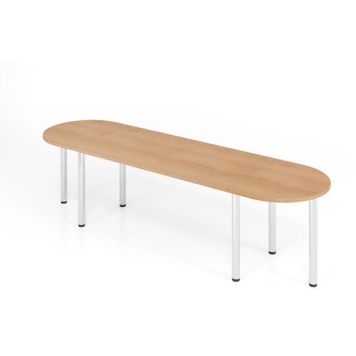 Table de conférence en set série K - 280x80cm - Hammerbacher