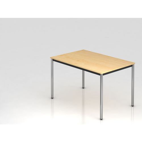 Table de réunion à pieds ronds - 120x80 cm - Hammerbacher