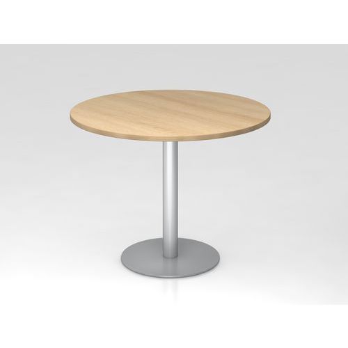 Table de réunion ronde - Ø100 cm - Hammerbacher