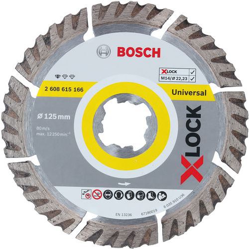 Disques à tronçonner diamantés X-lock Standard for Universal - Bosch