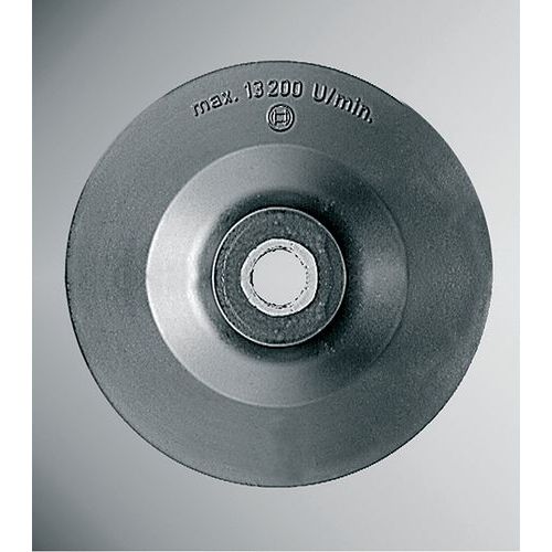 Plateaux de ponçage standard pour disques abrasifs sur fibres