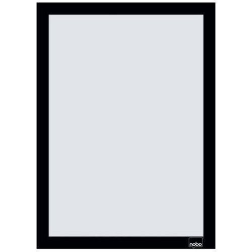 Porte-affiche magnétique autocollant - Lot de 2 - Nobo